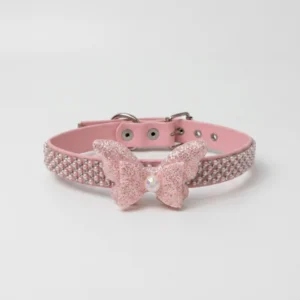 pink jewels collar with bow studio 1 1 2x